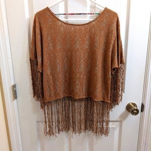 Boho fringe top
